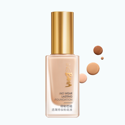 欧博代理平台印彩巴哈透薄持妆粉底液-柔雾型/柔润型